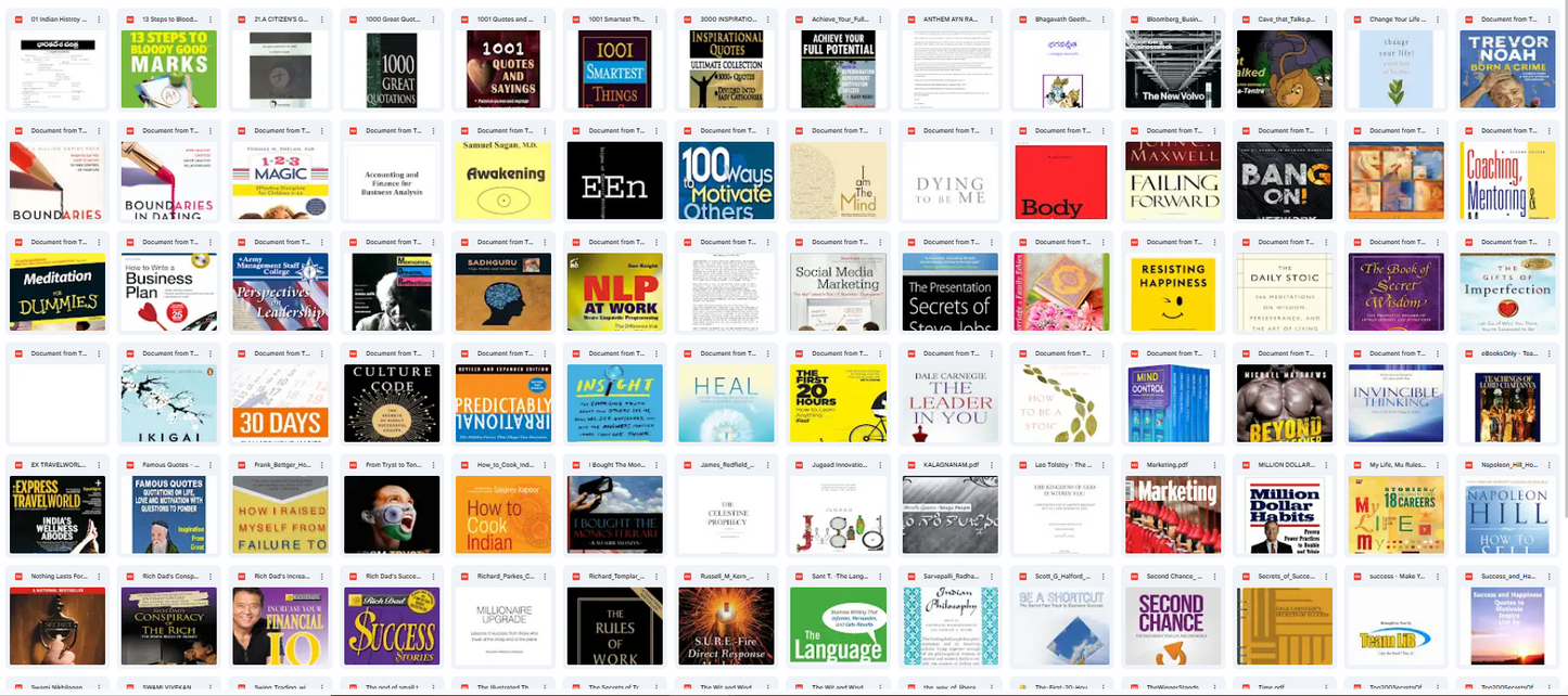 500+ Life-Transforming Ebooks PDF Bundle | Self-Help, Business, Health & More