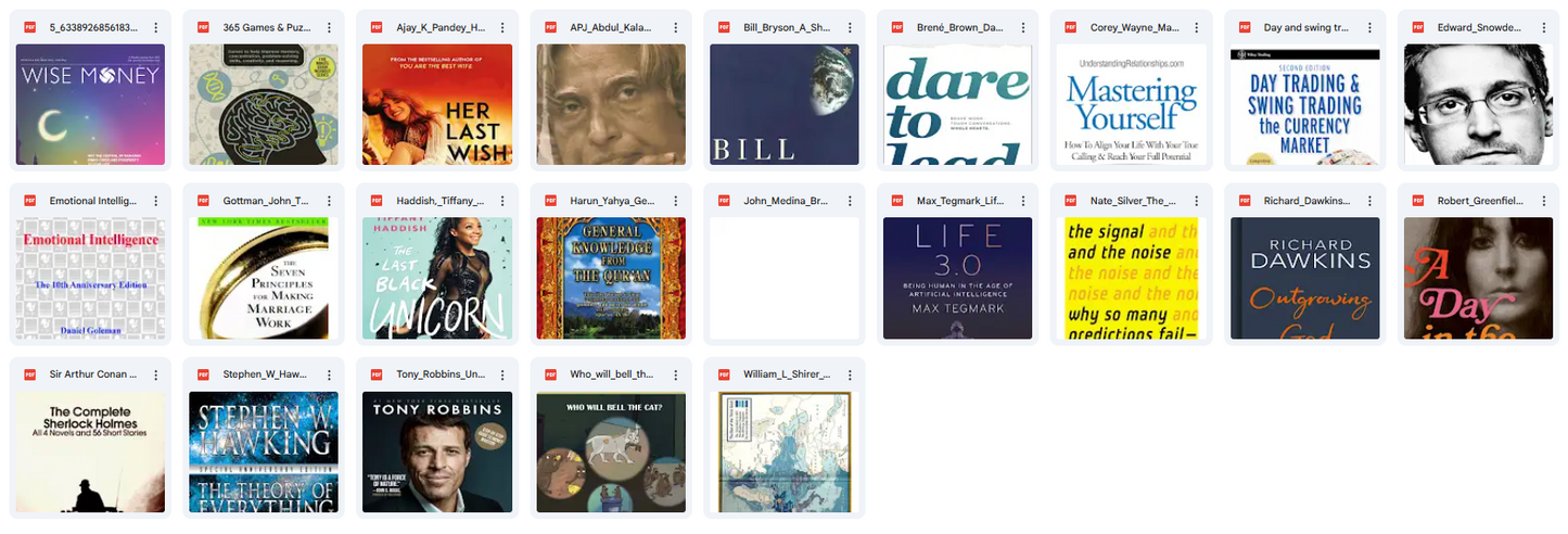 500+ Life-Transforming Ebooks PDF Bundle | Self-Help, Business, Health & More