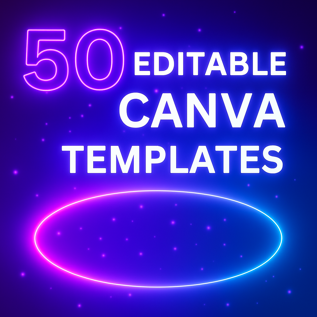 50 Editable Canva Templates